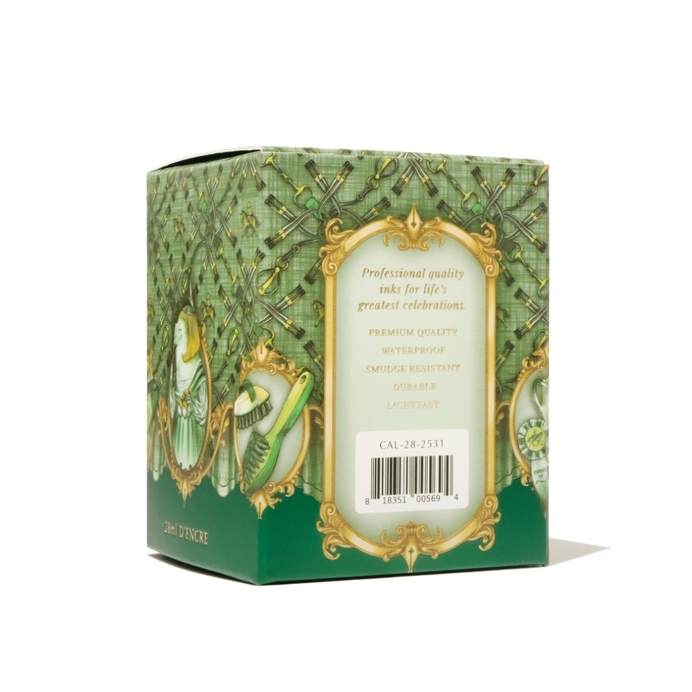⭐New In Box! Galloping Green 28ml Calligraphy Ink By Ferris Wheel Press - Picture 4 of 4